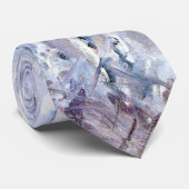 Cravate Gallen-Kallela - Oiseaux gelés, beaux-arts (Roulé)