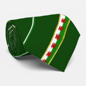 Cravate Gallois barre le drapeau (Roulé)