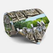 Cravate Galloping chevaux animaux (Roulé)