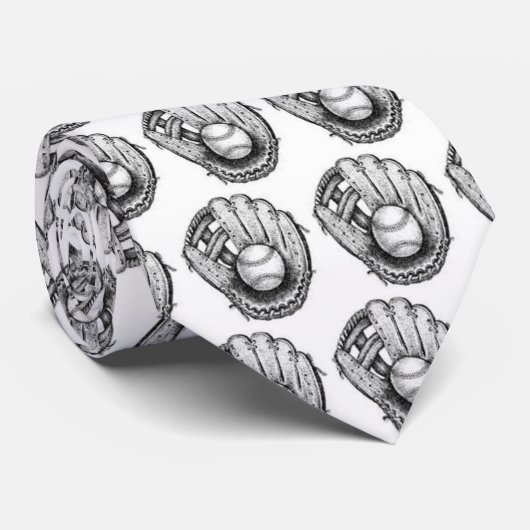 Cravate Gant de base-ball (Roulé)
