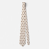 Cravate Gants et casque de boxe vintages (Devant)