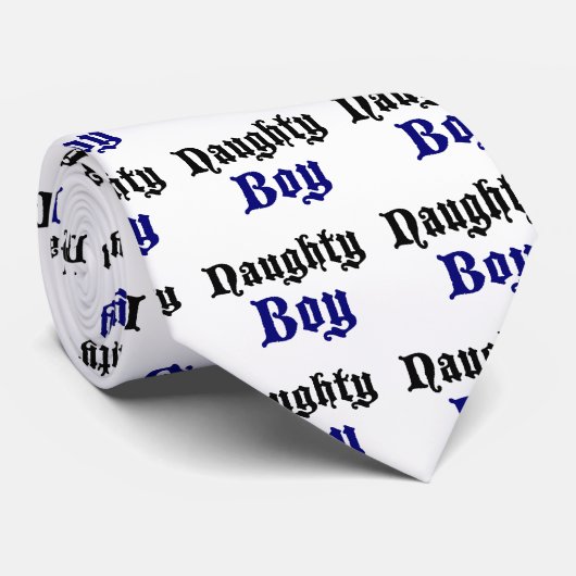 Cravate Garçon vilain (Roulé)