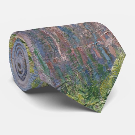 Cravate Gardener's House à Antibes - Claude Monet (Roulé)