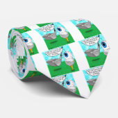 Cravate Gardez votre oeil sur la boule (Roulé)