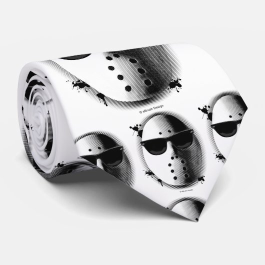 Cravate Gardien de but frais d'hockey (Roulé)