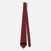 Cravate Garnet Red Bulldog (Devant)