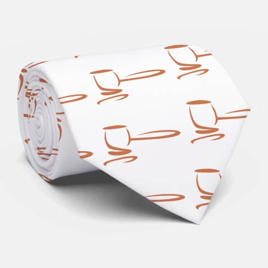 Cravate Gavel représentant un juge dans le style chic de (Roulé)