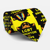 Cravate Gay pride Brighton (Roulé)