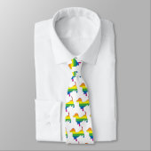 Cravate Gay pride Dachshund/Wiener (Attaché)
