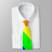 Cravate Gay Pride Rainbow Neck Tie (Attaché)