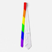 Cravate Gay Pride Rainbow Neck Tie (Dos)