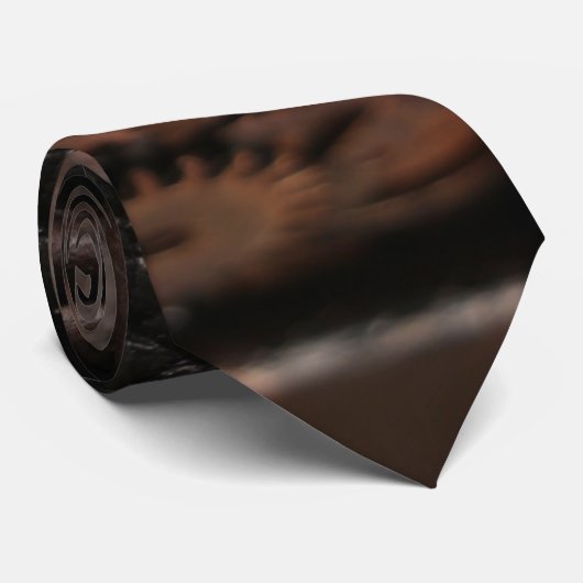 Cravate Gears Steampunk (Roulé)