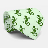 Cravate Gecko Lizard Design (Roulé)