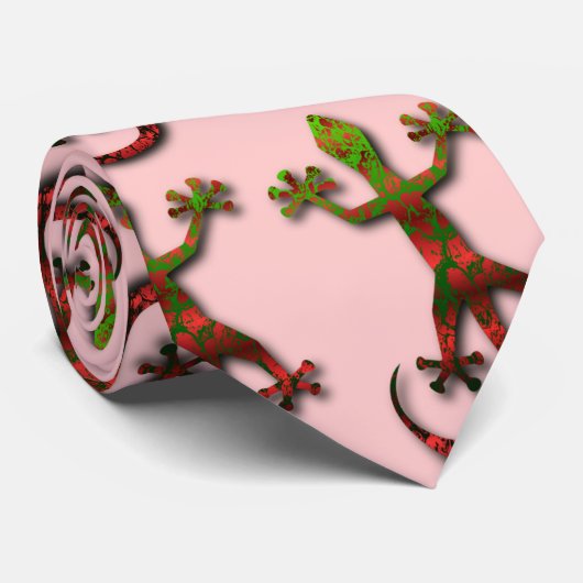 Cravate geckos (Roulé)