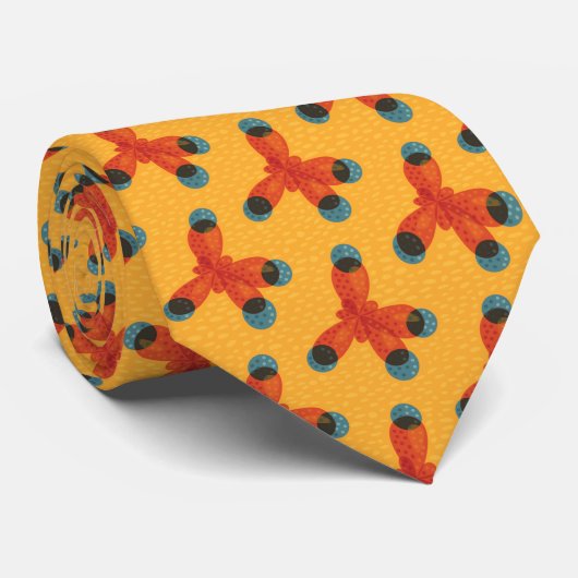 Cravate Geek de chimie organique Molecule Motif chimiste (Roulé)