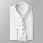 Cravate Geek pour toujours (Attaché)