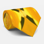 Cravate Gelbes Muster (Roulé)