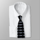 Cravate General Private Air Pilot Chrome Comme les ailes (Attaché)