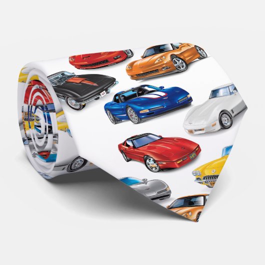 CRAVATE GÉNÉRATIONS D'ART AUTOMOBILE (Roulé)