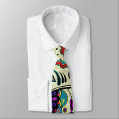 Cravate géniale d'art populaire (Attaché)