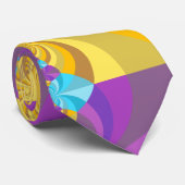 Cravate géniale de couleurs de personnaliser (Roulé)
