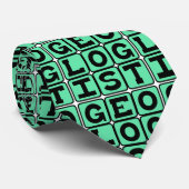 Cravate Geologist, Study of Earth (Roulé)