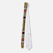 Cravate Géométhorique Tribal/Motif ethnique (Dos)