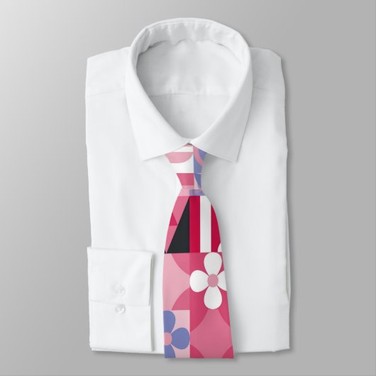 Cravate geometic tiles (Attaché)