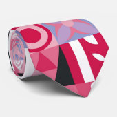 Cravate geometic tiles (Roulé)