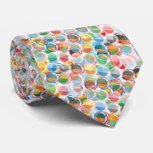 Cravate Geometria de Geomesky par Masanser Pixelat