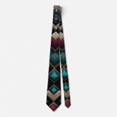 Cravate Geometric Opulence (Devant)