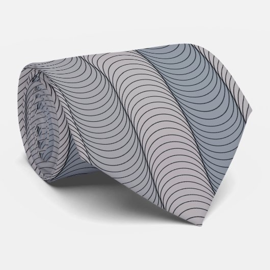 Cravate geometric pattern (Roulé)