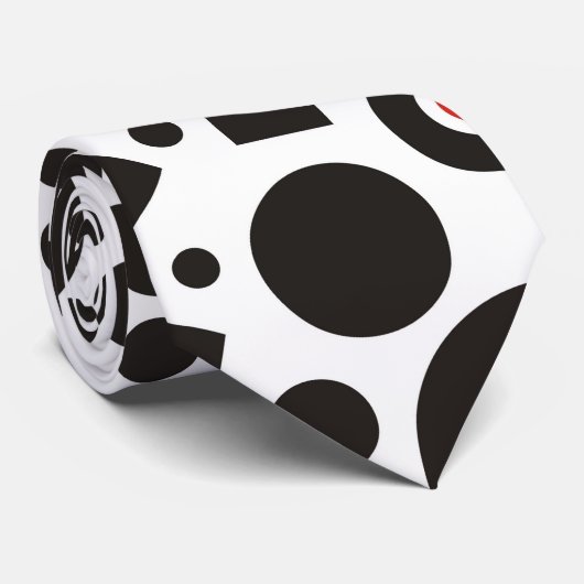 Cravate Géométrique (Roulé)