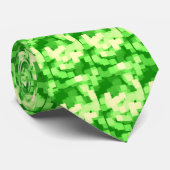 cravate géométrique "Iceberg" (Roulé)