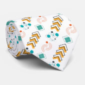 Cravate géométrique Medley pour hommes - Gras & Mo (Roulé)