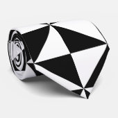 cravate géométrique triangles (Roulé)