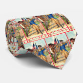 Cravate George Washington Patriotique (Roulé)