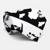 Cravate George Washington Silhouette (Roulé)