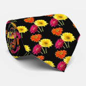 Cravate Gerbera Daisies (Roulé)
