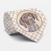 Cravate German Shorthaired Pointer Painting - Dog Art (Roulé)