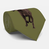 Cravate German Shorthaired Pointer Pet-lover Fashion Tie (Roulé)