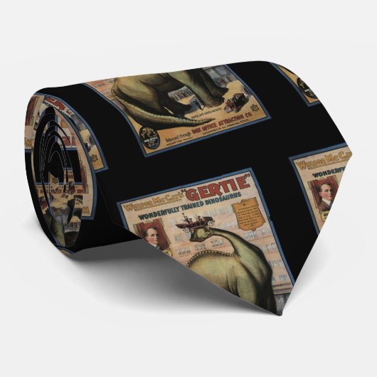 Cravate Gertie Le Dinosaur (Roulé)