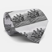 Cravate Gettysburg - prisonniers confédérés (Roulé)