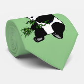 Cravate Giant Panda Green (Roulé)