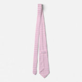 Cravate Gingham rose bubble gum (Dos)