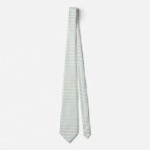 Cravate Gingham Vert Sauge (Devant)