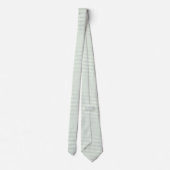 Cravate Gingham Vert Sauge (Dos)
