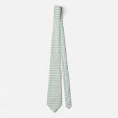 Cravate Gingham Vert Sauge (Devant)