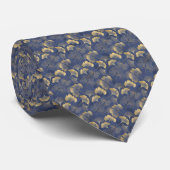 Cravate Gingko Feuille Necktie (Roulé)