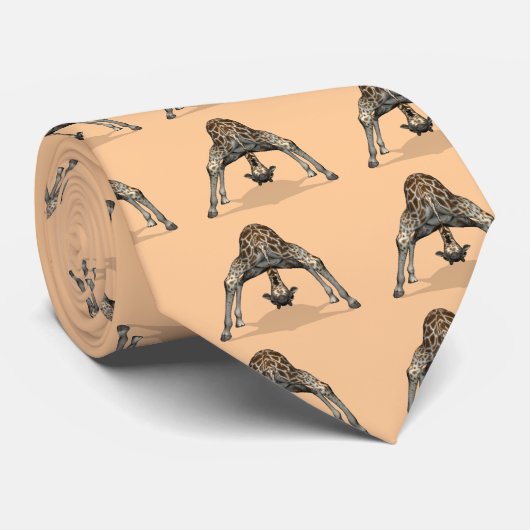 Cravate Girafe flexible (Roulé)